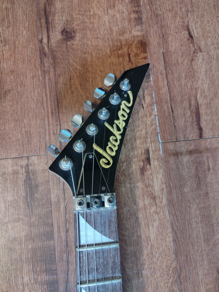 Jackson randy v RR3 日本製 ギター Jackson Performer Series PS-3 RR 1996 - Blue Randy Rhoads V