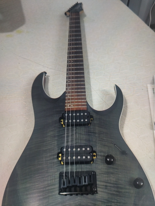 ギター Ibanez RGA42FML (Transparent Gray Flat) Ibanez Standard RGA42FM - Transparent Gray Flat - Bill's Music